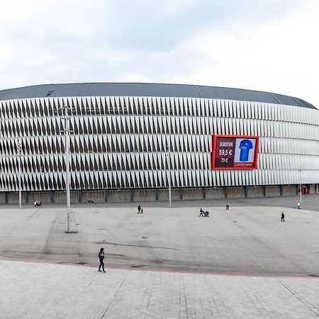 Apartamento Con Vistas Al Estadio San Mames Bilbau Exterior foto