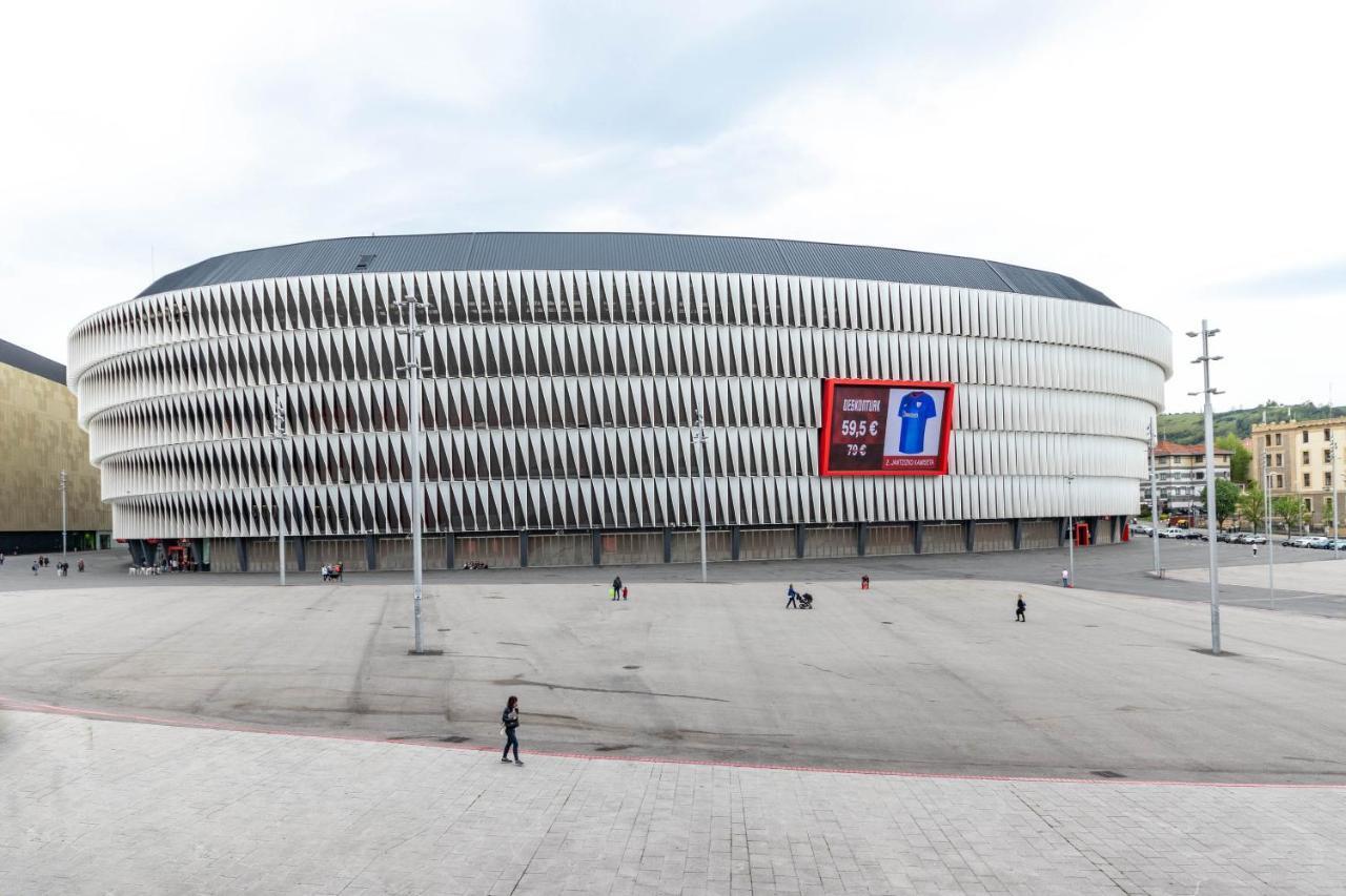 Apartamento Con Vistas Al Estadio San Mames Bilbau Exterior foto