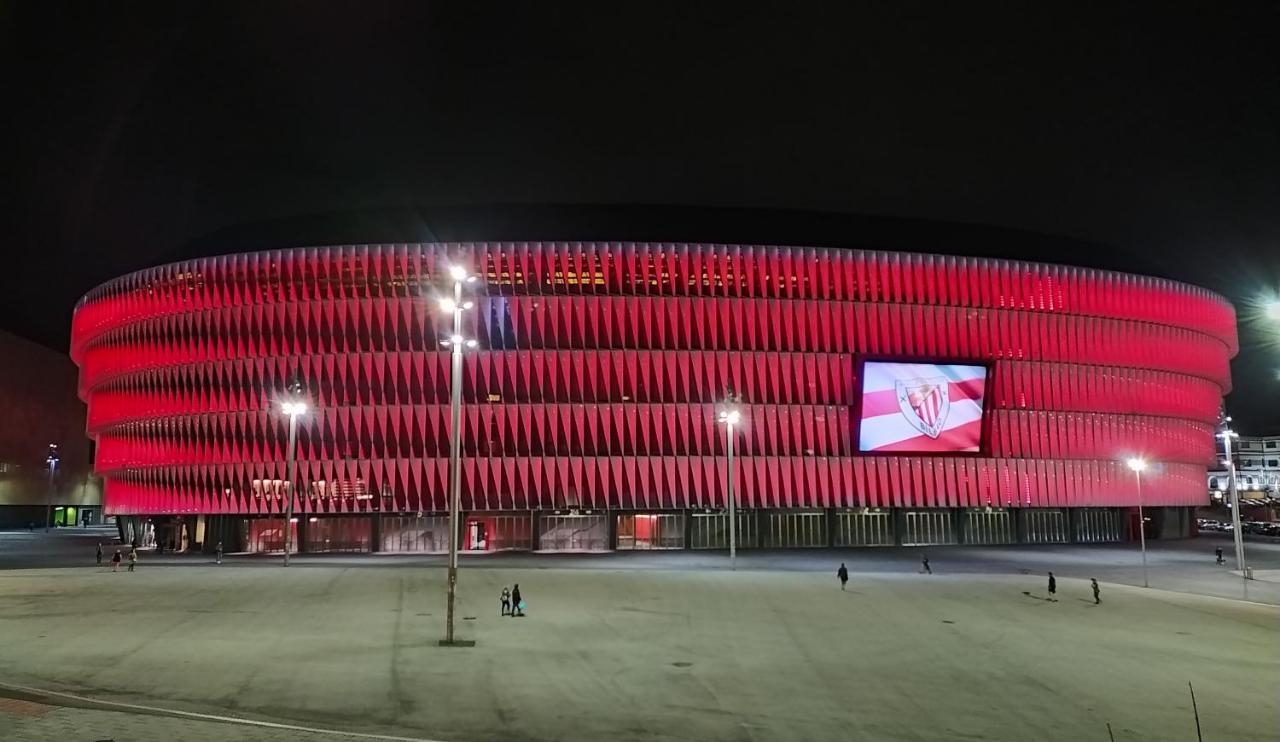 Apartamento Con Vistas Al Estadio San Mames Bilbau Exterior foto